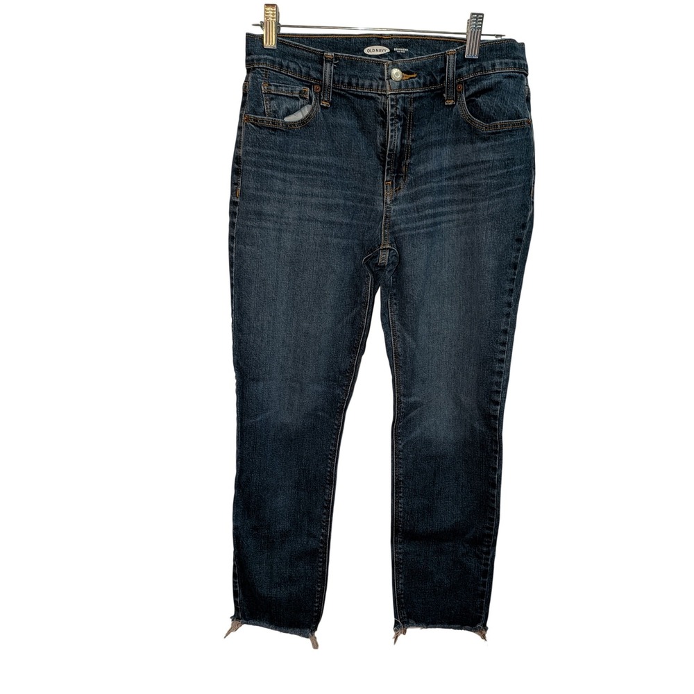 Old Navy Super Stretch Jegging Womens 2 Medium Wash Blue Skinny Denim Jeans